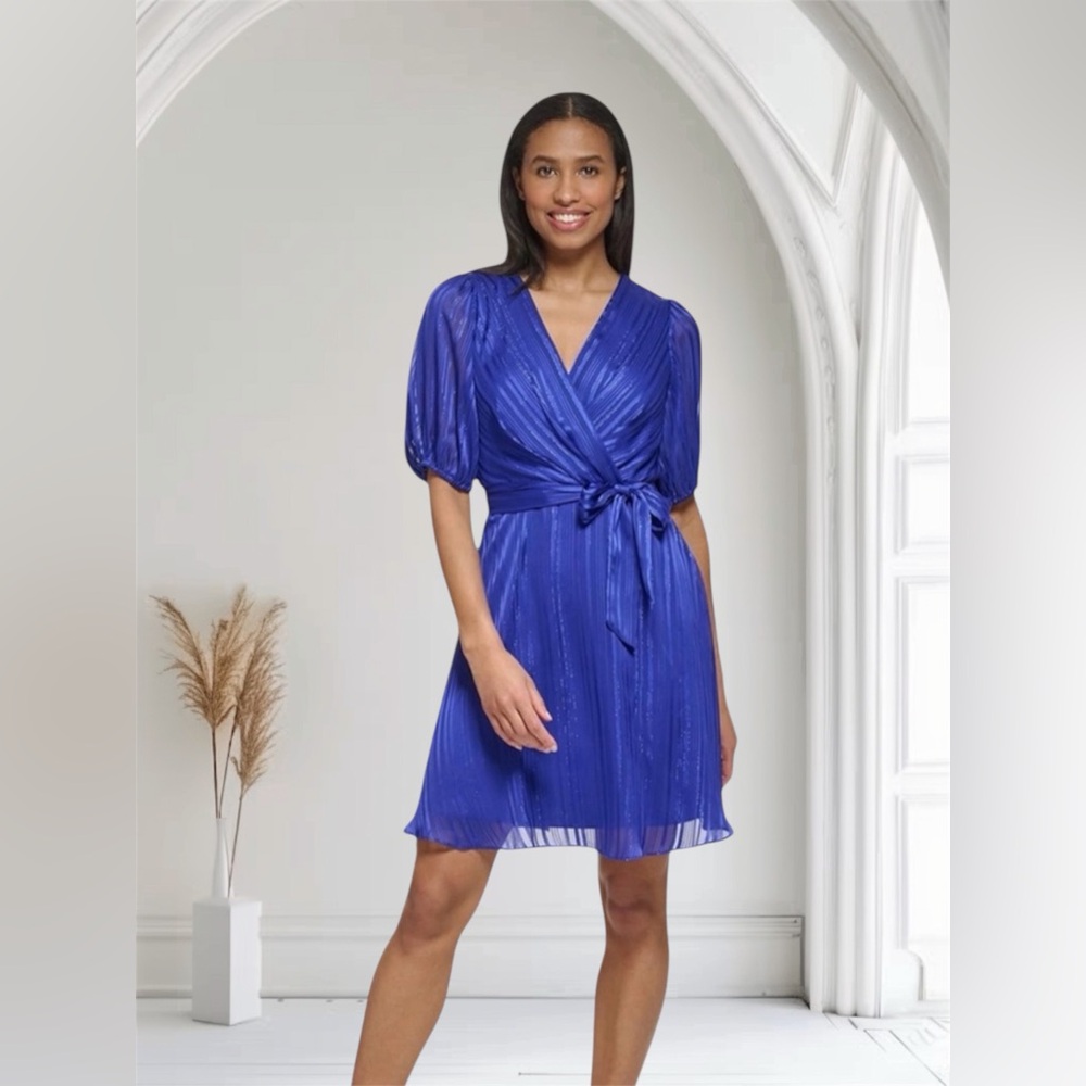 DKNY Royal Blue Mini Dress